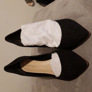 Loeffler Randall Black Suede Heels